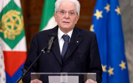 İtaliya Prezidenti Sercio Mattarella Azərbaycana rəsmi səfərə gəlib