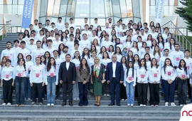 “Nar” Zəfərin 5 illiyini könüllü gənclərə özəl silsilə tədbirlərlə qeyd etdi  FOTO