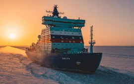 Arktika b&ouml;lgəsinə maraq buzlu sularda yol a&ccedil;an buzqıran gəmilərə ehtiyacı artırır