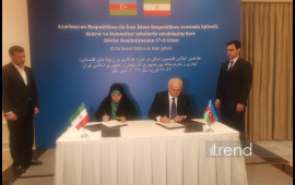 Azərbaycan və İran arasında əməkdaşlıq memorandumu imzalandı 