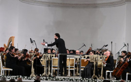 Filarmoniyada D&uuml;nya Azərbaycanlılarının Həmrəyliyi G&uuml;n&uuml; və Yeni ilə həsr olunmuş m&ouml;htəşəm konsert proqramı ke&ccedil;irildi  FOTO