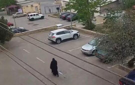 Çadralı qadınla bağlı videonu yayanın kimliyi bilindi  Polis işə qarışdı