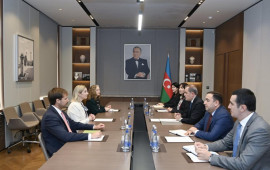 Ceyhun Bayramov ABŞ rəsmisi ilə AzərbaycanErmənistan normallaşma prosesini müzakirə edib  FOTO