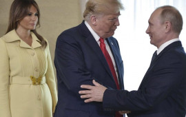 Putin Melaniya Trampa məktub yazdı 