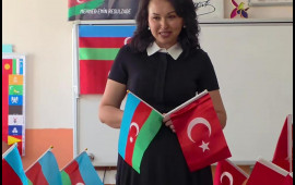 Türkiyəli şagirdlər Azərbaycanı belə təbrik etdi  VİDEO