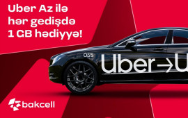 “Bakcell” və “Uber” tərəfdaşlığı genişlənir