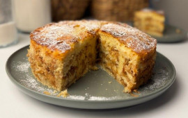 Ən asan almalı keks resepti