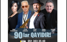 90lar qayıdır Opera studiyasının səhnəsində!