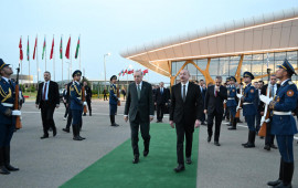 Ərdoğanın Azərbaycana səfəri başa çatıb  FOTO