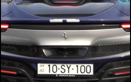 "Ferrari" ilə reyddə saxlanıldı, 50 manat cərimə yazıldı  10SY100ün sürücüsü kimdir?  VİDEO