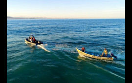 İtkin düşən balıqçıların axtarışına helikopter cəlb olundu