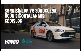 Yango Azerbaijan və PAŞA Sığorta sərnişinlər və sürücülər üçün sığorta proqramına start verir