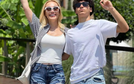 Nura oğlunun Mahir Emreli ilə FOTOsunu paylaşdı