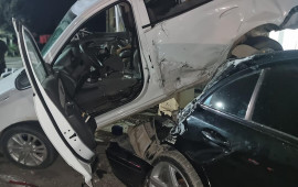 C&uuml;mə məscidinin axundunun oğlu zəncirvari qəza t&ouml;rətdi 