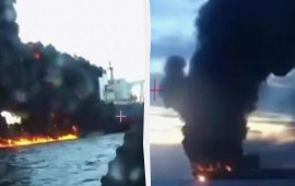 Ukrayna T&uuml;rkiyə sularında Rusiyaya məxsus iki tankeri vurdu