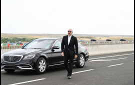 Prezident İlham Əliyev ƏhmədbəyliFüzuliŞuşa yolunun açılışında iştirak edib  FOTO