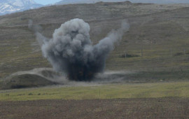 ANAMAnın əməkdaşı minaya d&uuml;şd&uuml;