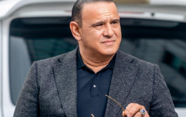 Tacir Şahmalıoğlunun qarlı havada baş tutan toyundan