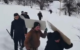 Şəhid bacısı qara g&ouml;rə 3 g&uuml;n sonra dəfn edildi 