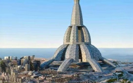 Bu bina Everest dağından belə h&uuml;nd&uuml;rd&uuml;r: Memarlıqda ağlasığmaz layihə