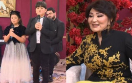 Nəvələrindən Nazpəriyə s&uuml;rpriz 