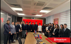 Ziraat Bank Azərbaycan məktəblilər üçün maliyyə savadlılığı təlimi təşkil etdi