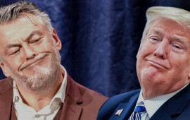 Məşhur aktyor Trampın "ağzını əydi" 