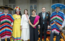 Milli İncəsənət Muzeyində Meksikanın ənənəvi “Ölülər günü” bayramına həsr olunmuş tədbir keçirilib  FOTO