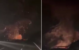 F16nın qəzaya uğradığı an 