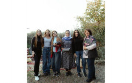 Leyla Əliyeva, Arzu Əliyeva və Alena Əliyeva Lənkəranda fermer təsərrüfatı ilə tanış olublar  FOTO