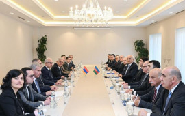 AzərbaycanErmənistan n&uuml;mayəndələri Qəbələdə g&ouml;r&uuml;şd&uuml;