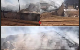 Dərs vaxtı məktəb yandı