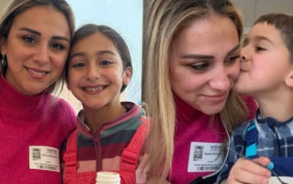 Amerikada yaşayan azərbaycanlı aparıcı &ouml;vladları ilə 