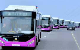 Artım yalnız elektrik və CNG avtobuslara aiddir