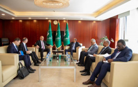 Elçin Əmirbəyov Efiopiyada işgüzar səfərdə olub  FOTO