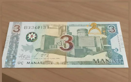 Yeni ildən Azərbaycanda 3 manat tədav&uuml;lə buraxılacaq?  RƏSMİ