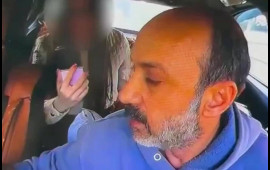 Qadından taksi sürücüsünə qarşı ağlasığmaz hərəkət  Anbaan görüntülər