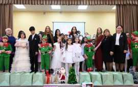 Leyla Əliyeva, Arzu Əliyeva və Alena Əliyeva internat tipli x&uuml;susi &uuml;mumtəhsil məktəbində olublar 