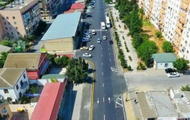 Masazırda bu yol əsaslı təmir olunur