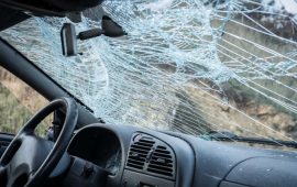 Bakıda motosikletlə minik avtomobili toqquşub, 1 nəfər &ouml;l&uuml;b