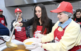 Heydər Əliyev Fondunun vitseprezidenti Leyla Əliyeva Qubada iftar məclisində iştirak edib 