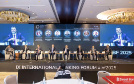 Ziraat Bank Azərbaycan IX Beynəlxalq Bankçılıq Forumunun tərəfdaşı və iştirakçısı olub!  FOTO