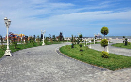 Uşağına zəncir bağlayıb parkda gəzdirdi 