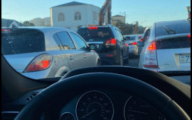 Binəqədi yolundakı təmir işləri 5ci aya keçdi