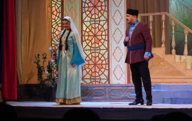 &Uuml;zeyir Hacıbəylinin &ouml;lməz "Arşın mal alan" operettasının tamaşası ke&ccedil;irildi 