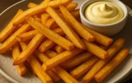 Üzəri xırtxırt, içi yumşaq ləzzət: Hollandsayağı kartof qızartması