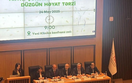 "Artıq çəkinin fəsadları və düzgün həyat tərzi" adlı konfrans başladı