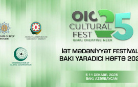 Heydər Əliyev Fondu &ldquo;İƏT Mədəniyyət Festivalı: Bakı Yaradıcı Həftə&rdquo;nin tərəfdaşı oldu