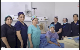 Əməliyyat olunan 6 uşaq anasının &uuml;rəyi dayandı  Bir saat sonra həyata qaytarıldı 