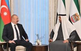 Prezident: Azərbaycan ilə Birləşmiş Ərəb Əmirlikləri arasında əməkdaşlıq geniş g&uuml;ndəliyə malikdir